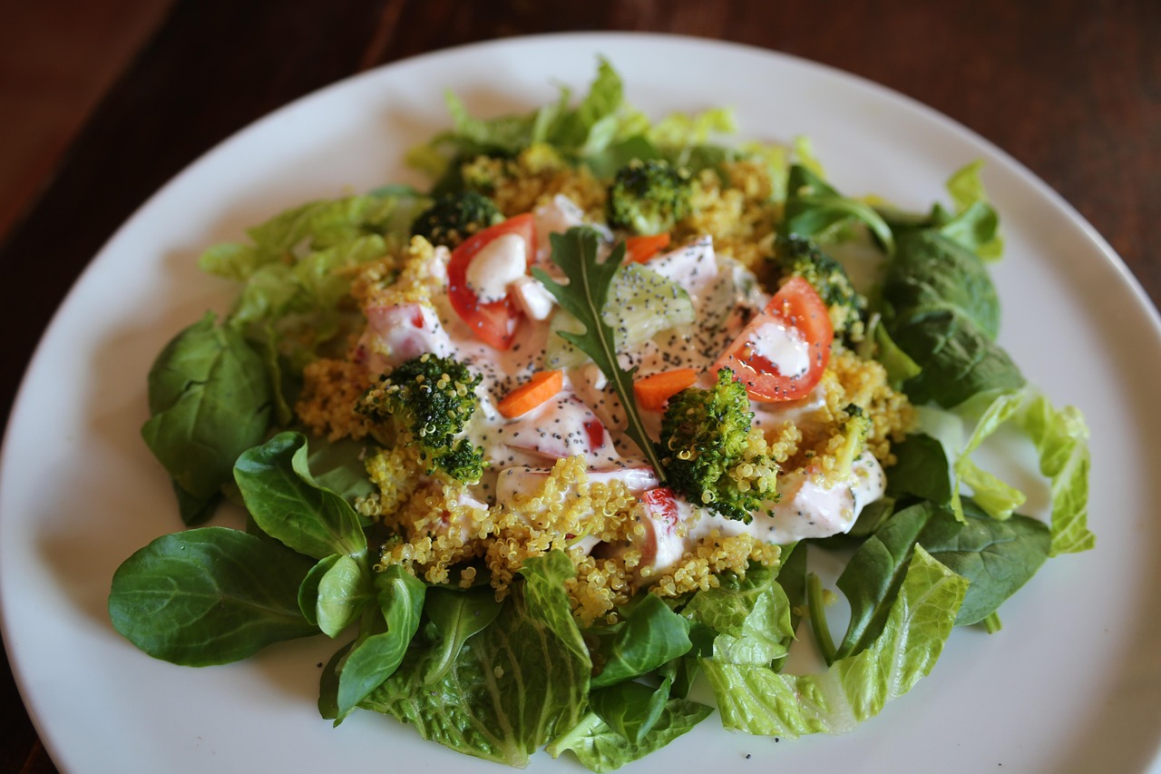 Sorrel and Strawberry Salad with Honey-Lemon Dressing